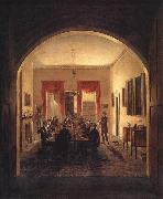Henry Sargent The Dinner Party Sweden oil painting artist